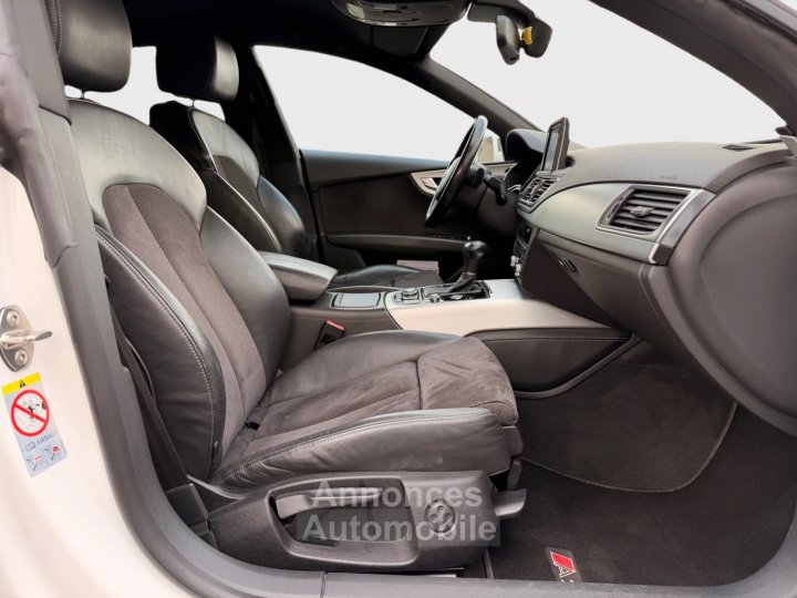 Audi A7 Sportback 30 V6 TDI 204 S-LINE MULTITRONIC Alcantara/Cuir, Xénon, Caméra Recul - 8