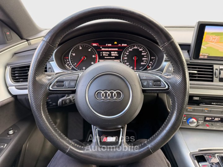 Audi A7 Sportback 30 V6 TDI 204 S-LINE MULTITRONIC Alcantara/Cuir, Xénon, Caméra Recul - 10