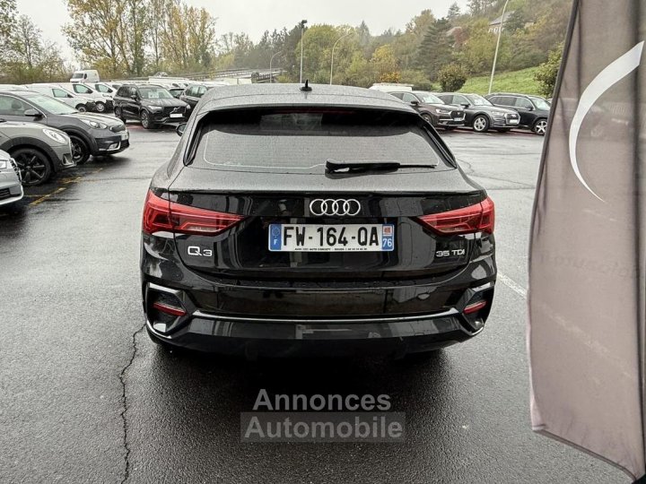 Audi Q3 Sportback 20 TDI - 150 - BV S-tronic S Line - CAMERA AR %2B GPS %2B SUIVI COMPLET - 6