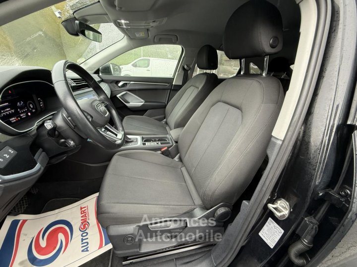 Audi Q3 Sportback 20 TDI - 150 - BV S-tronic S Line - CAMERA AR %2B GPS %2B SUIVI COMPLET - 9