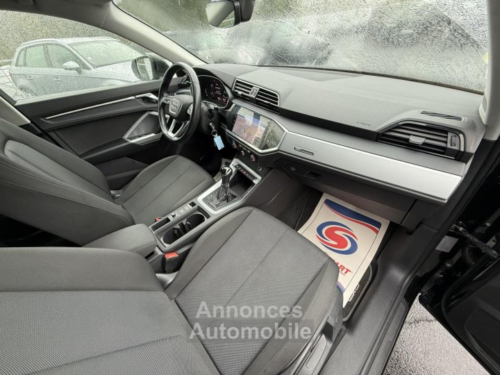 Audi Q3 Sportback 20 TDI - 150 - BV S-tronic S Line - CAMERA AR %2B GPS %2B SUIVI COMPLET - 16