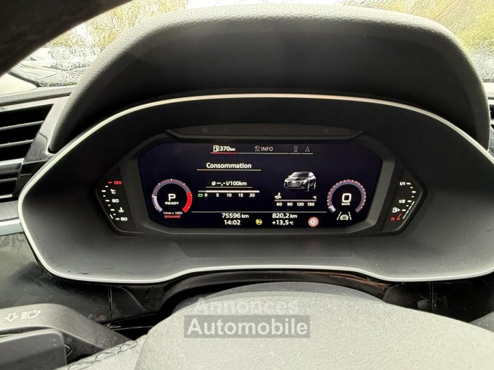 Audi Q3 Sportback 20 TDI - 150 - BV S-tronic S Line - CAMERA AR %2B GPS %2B SUIVI COMPLET - 22