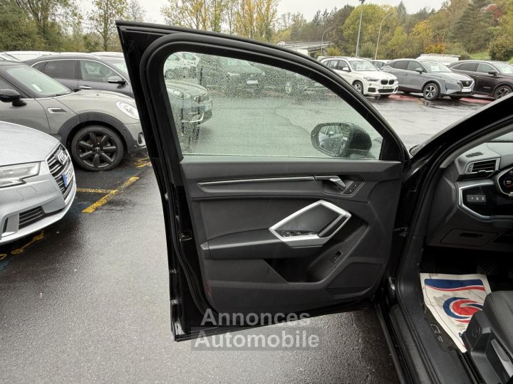 Audi Q3 Sportback 20 TDI - 150 - BV S-tronic S Line - CAMERA AR %2B GPS %2B SUIVI COMPLET - 31