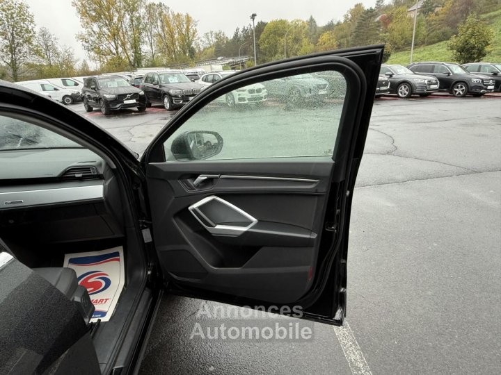 Audi Q3 Sportback 20 TDI - 150 - BV S-tronic S Line - CAMERA AR %2B GPS %2B SUIVI COMPLET - 34