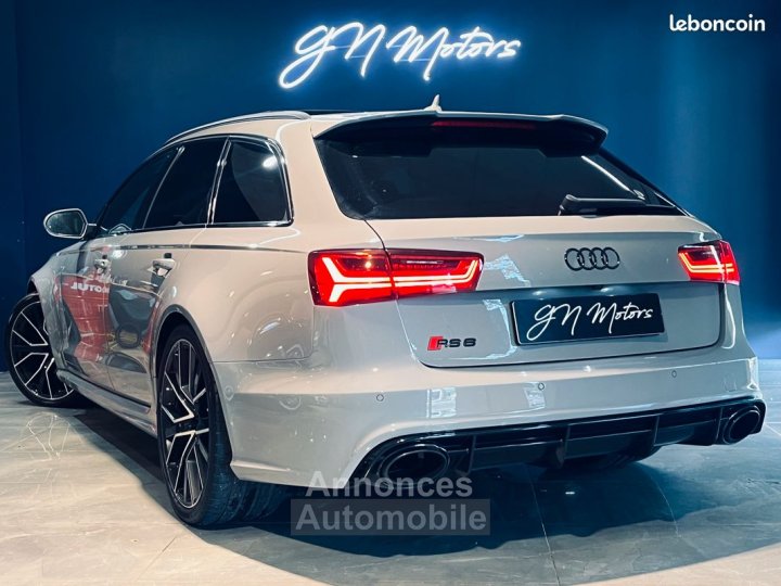 Audi RS6 III (2) AVANT C7 40 TFSI 605 PERFORMANCE QUATTRO TIPTRONIC Entretien Garantie 12 mois - 2