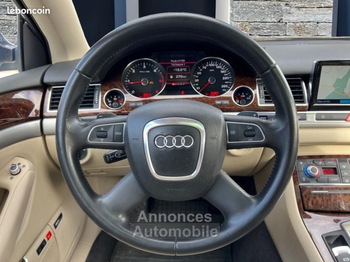 Audi A8 30 TDI V6 233ch PACK AVUS QUATTRO Kilométrage d'origine Origine France (même main depu - 15