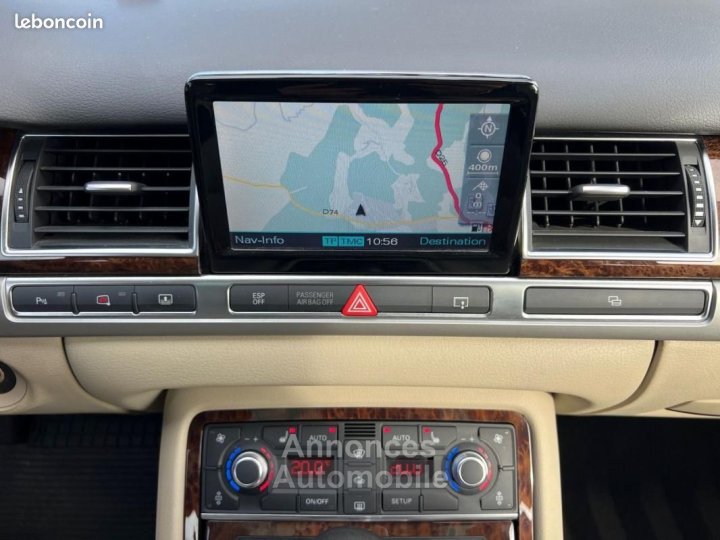 Audi A8 30 TDI V6 233ch PACK AVUS QUATTRO Kilométrage d'origine Origine France (même main depu - 20