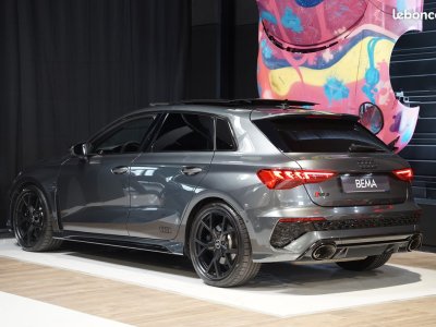 Audi RS3 8Y SPORTBACK 25 TFSI 400cv | Malus payé 2ème main Garantie Échappement Sport RS Phares Matrix Bang & Olufsen Toit Panoramique HUD   - 3