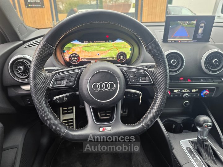 Audi A3 20L TDI 184CH QUATTRO SLINE / VIRTUAL / S-TRONIC / 40 TDI - 10