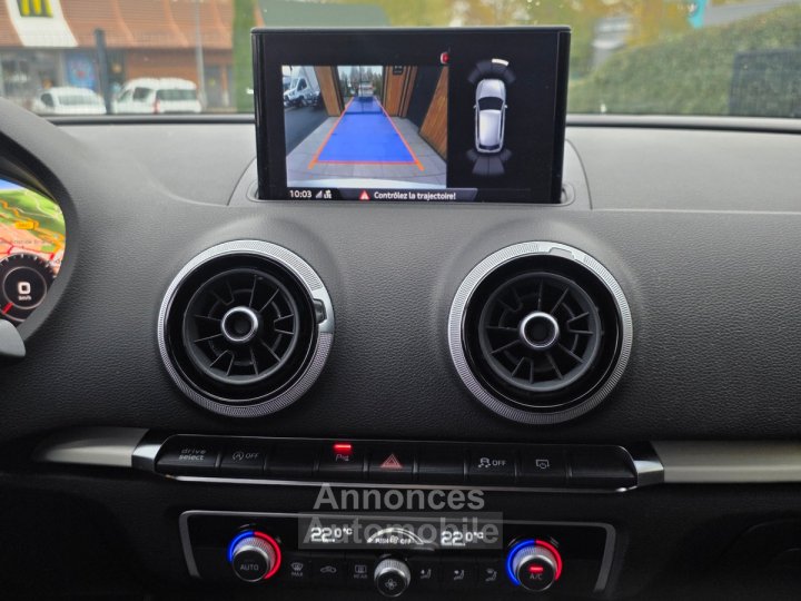Audi A3 20L TDI 184CH QUATTRO SLINE / VIRTUAL / S-TRONIC / 40 TDI - 11