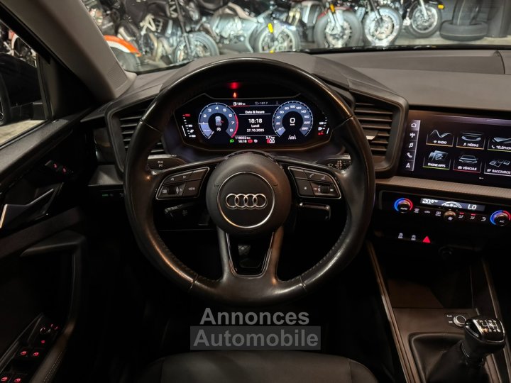 Audi A1 Sportback II 30 TFSI S‑Line 116 ch *1ere main* - 11