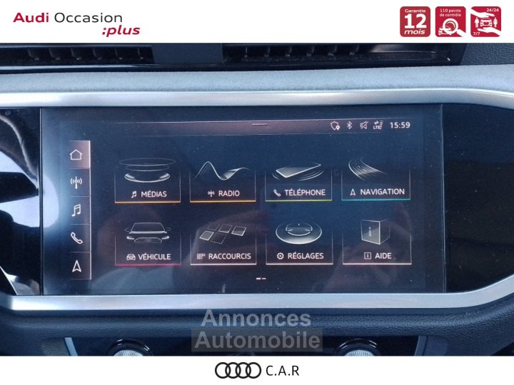 Audi Q3 35 TDI 150 ch S tronic 7 Design Luxe - 14
