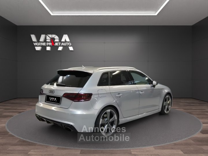 Audi RS3 Sportback · 25 TFSI 367ch · quattro · Toit panoramique · Echappement à valves · B&O - 4