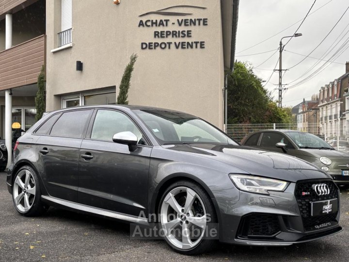 Audi RS3 SportBack 2 places Quattro 25 TFSI - 400 - BV S-tronic TVA RECUP - 3