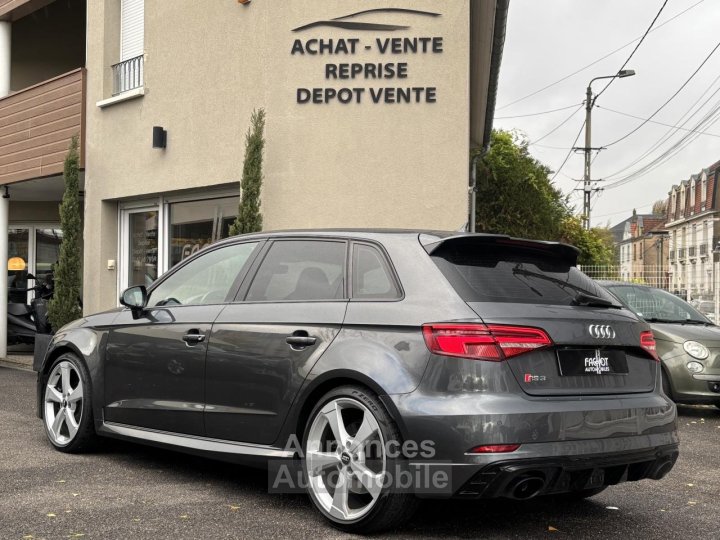 Audi RS3 SportBack 2 places Quattro 25 TFSI - 400 - BV S-tronic TVA RECUP - 6