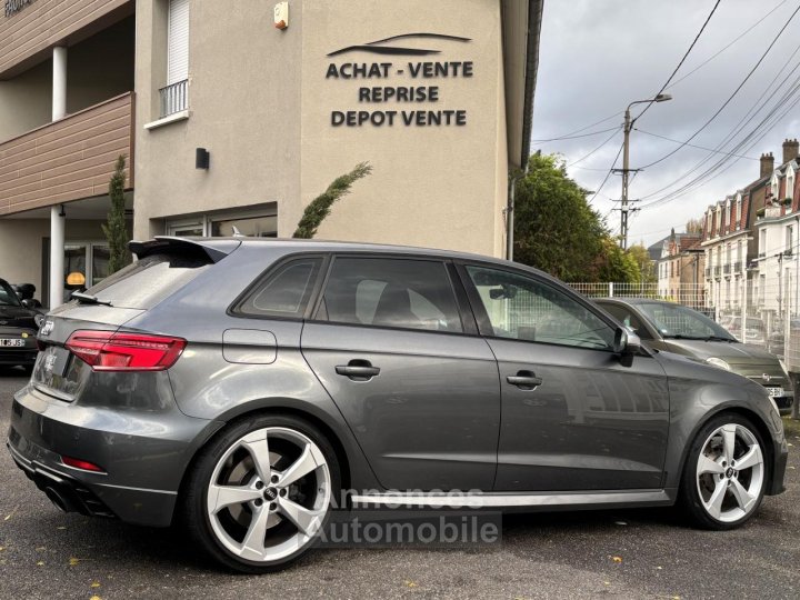 Audi RS3 SportBack 2 places Quattro 25 TFSI - 400 - BV S-tronic TVA RECUP - 8