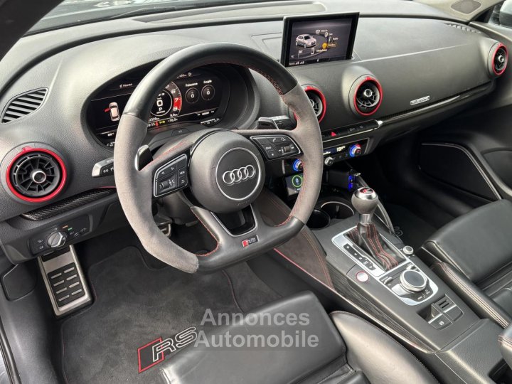 Audi RS3 SportBack 2 places Quattro 25 TFSI - 400 - BV S-tronic TVA RECUP - 9