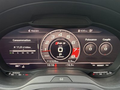 Audi RS3 SportBack 2 places Quattro 25 TFSI - 400 - BV S-tronic TVA RECUP   - 13