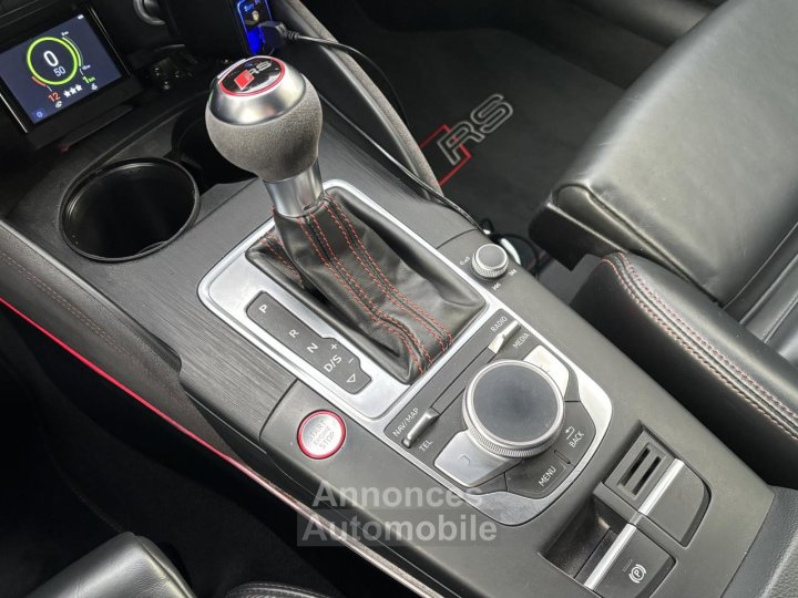 Audi RS3 SportBack 2 places Quattro 25 TFSI - 400 - BV S-tronic TVA RECUP - 14