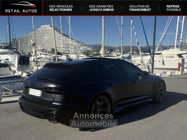 Audi RS6 AVANT 40 V8 TFSI 630ch Performance quattro tiptronic - 4