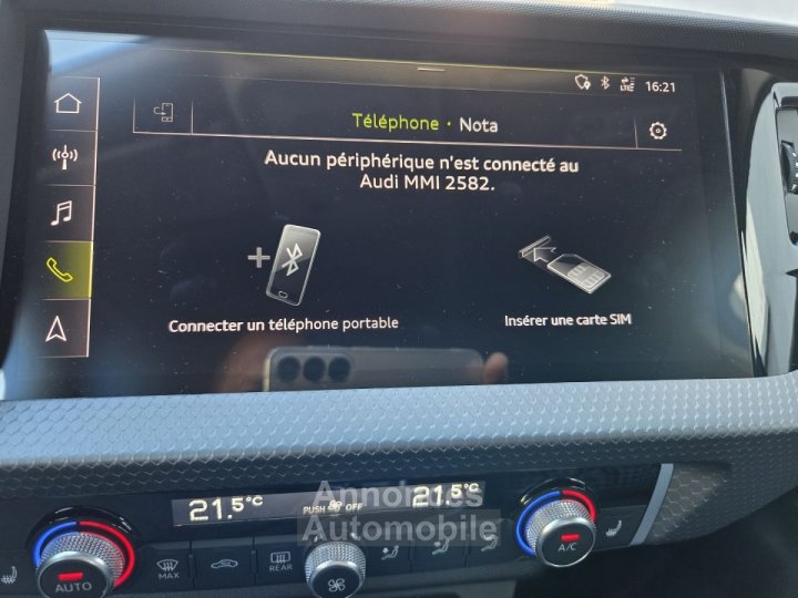 Audi A1 Sportback 25 TFSI 95CH S LINE - 16