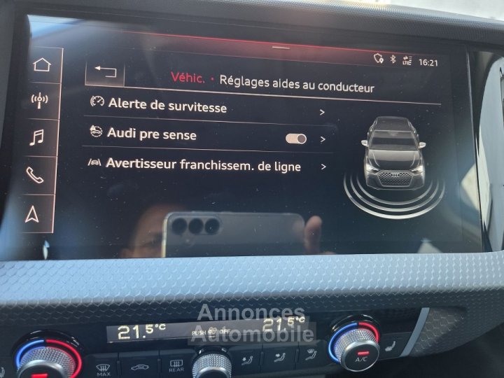 Audi A1 Sportback 25 TFSI 95CH S LINE - 17