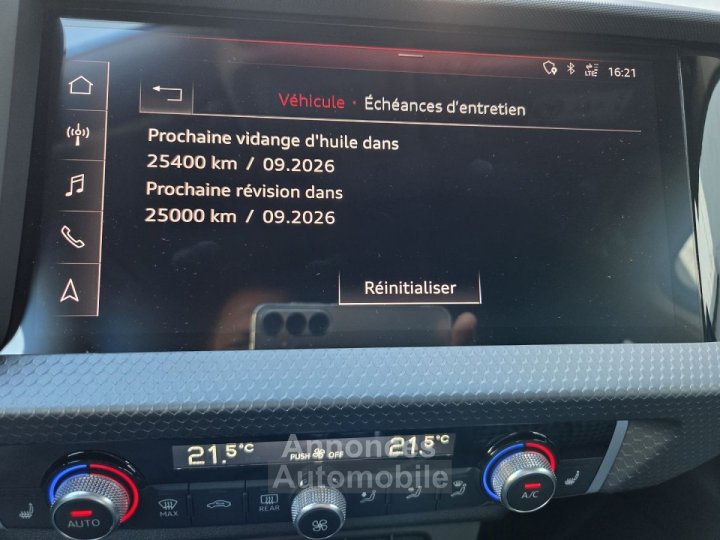 Audi A1 Sportback 25 TFSI 95CH S LINE - 18