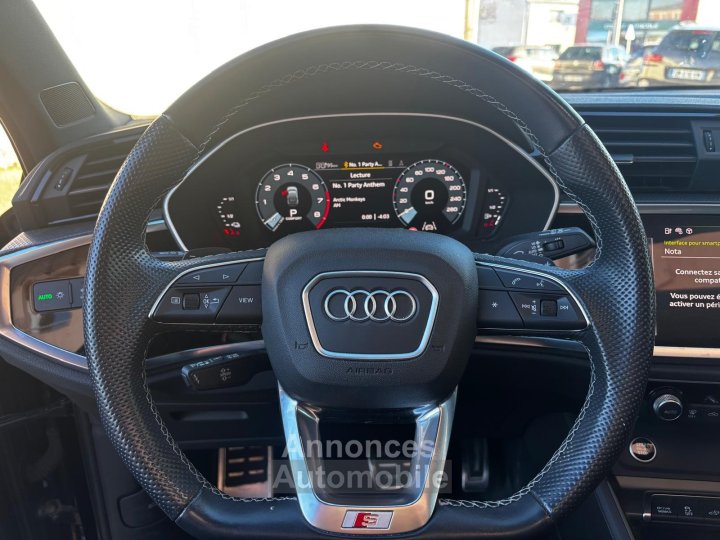 Audi Q3 Sportback 45 TFSIe 245 ch S tronic 6 S line - 10