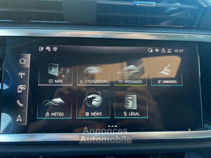 Audi Q3 Sportback 45 TFSIe 245 ch S tronic 6 S line - 17