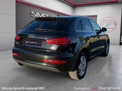 Audi Q3 20 TDI 177 ch Quattro Ambition Luxe S tronic 7 radar bluetooth GPS garantie 12 mois   - 3