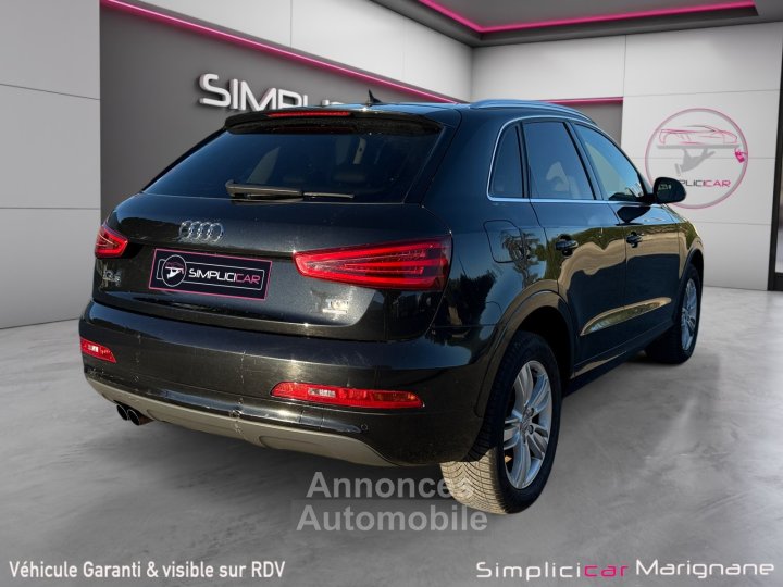 Audi Q3 20 TDI 177 ch Quattro Ambition Luxe S tronic 7 radar bluetooth GPS garantie 12 mois - 3