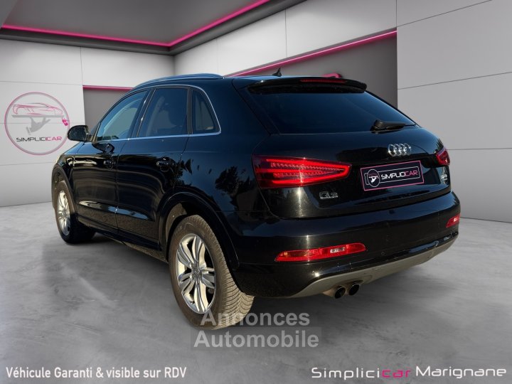 Audi Q3 20 TDI 177 ch Quattro Ambition Luxe S tronic 7 radar bluetooth GPS garantie 12 mois - 6