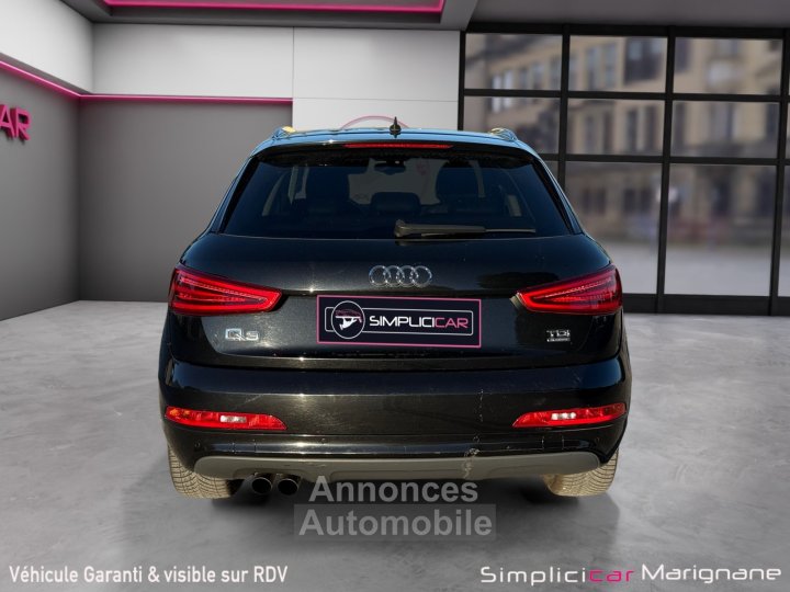 Audi Q3 20 TDI 177 ch Quattro Ambition Luxe S tronic 7 radar bluetooth GPS garantie 12 mois - 7