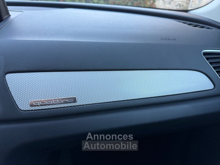 Audi Q3 20 TDI 177 ch Quattro Ambition Luxe S tronic 7 radar bluetooth GPS garantie 12 mois - 20