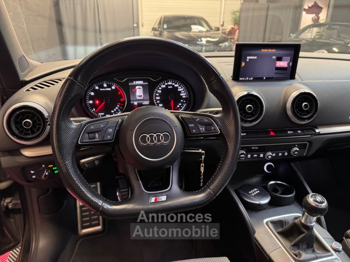 Audi A3 Sportback 8V2 150ch S Line / Apple CarPlay - 13