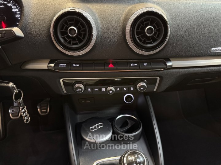 Audi A3 Sportback 8V2 150ch S Line / Apple CarPlay - 17