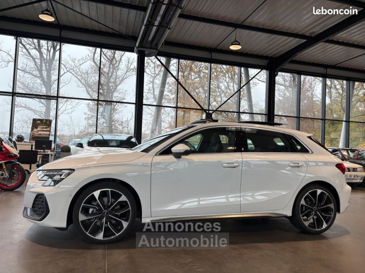 Audi A3 Sportback Neuve S-Line S-tronic 35 TDI 150CH Garantie 6 ans Toit ouvrant Sono Sonos Caméra Matrix led 509-mois - 3