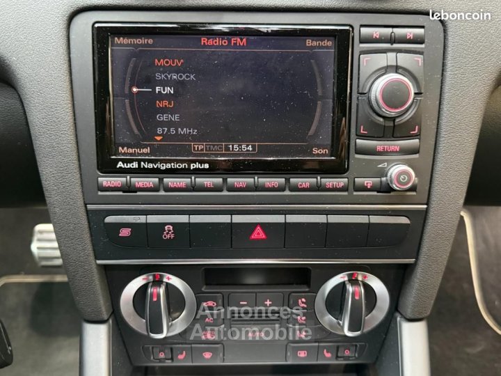 Audi RS3 SPORTBACK 25 TFSI 340ch S-TRONIC Sièges RS F1 MAXTON BILSTEIN BOSE HomeLink - 20