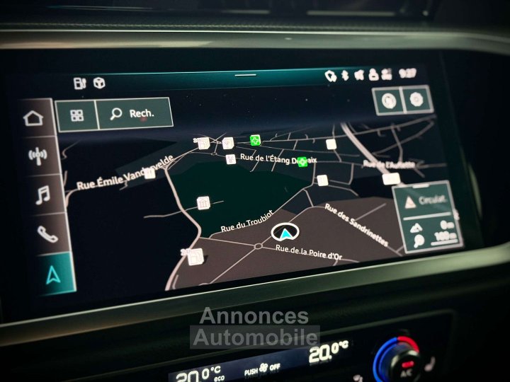 Audi Q3 15 TFSIePHEV FULL S-LINE-1ERPRO-COCKPIT-CUIR-PDC - 22