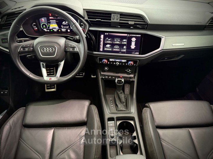 Audi Q3 15 TFSIePHEV FULL S-LINE-1ERPRO-COCKPIT-CUIR-PDC - 24