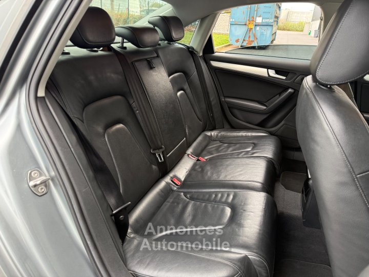 Audi A4 20 TDI 16V FAP Multitronic 143 cv - Régulateur / Attelage / GPS / Distribution OK - - 12