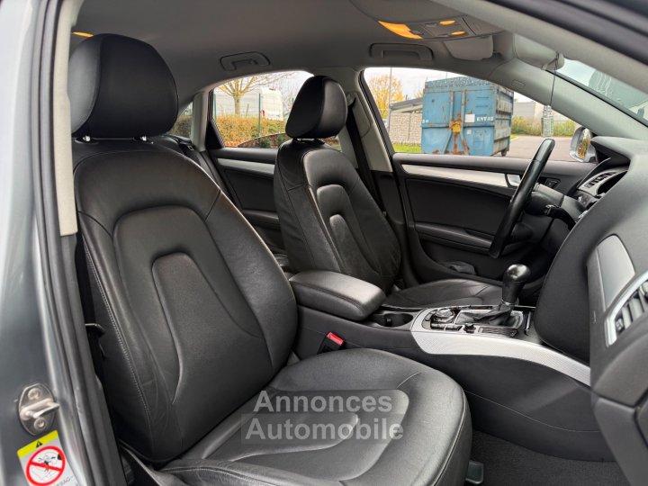 Audi A4 20 TDI 16V FAP Multitronic 143 cv - Régulateur / Attelage / GPS / Distribution OK - - 13