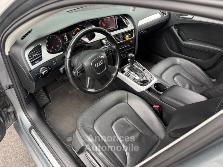Audi A4 20 TDI 16V FAP Multitronic 143 cv - Régulateur / Attelage / GPS / Distribution OK - - 14