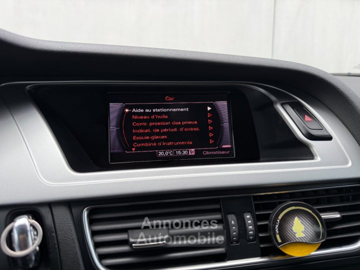 Audi A4 20 TDI 16V FAP Multitronic 143 cv - Régulateur / Attelage / GPS / Distribution OK - - 19