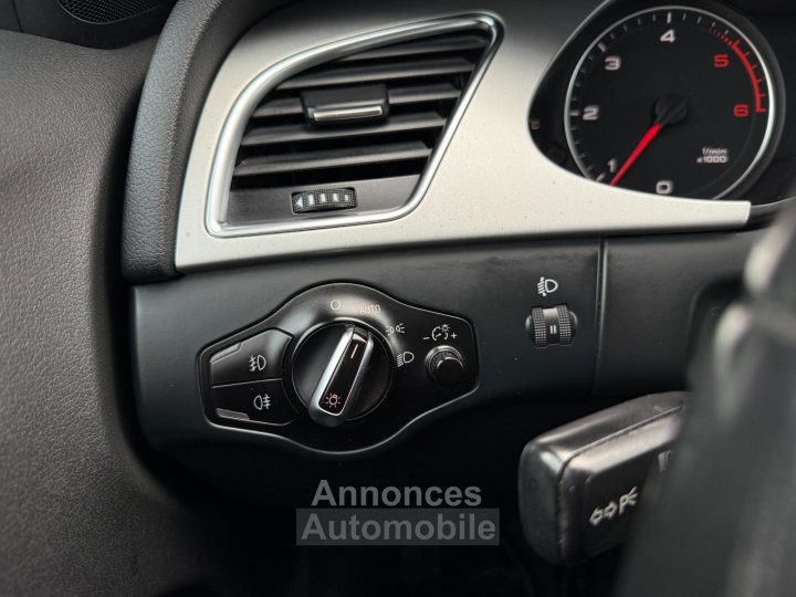 Audi A4 20 TDI 16V FAP Multitronic 143 cv - Régulateur / Attelage / GPS / Distribution OK - - 29