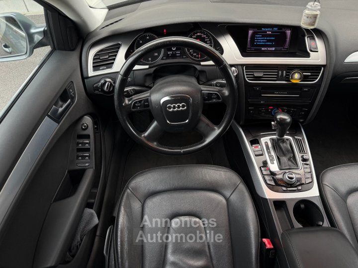 Audi A4 20 TDI 16V FAP Multitronic 143 cv - Régulateur / Attelage / GPS / Distribution OK - - 31