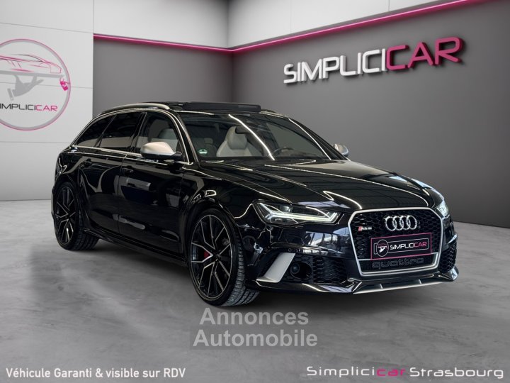 Audi RS6 AVANT Performance V8 40 TFSI 605 Quattro Tiptronic 8 BANGOLUFSEN 3D - MATRIX LED - TOIT OUVRANT - CAMERA - QUATTRO SPORT - 1