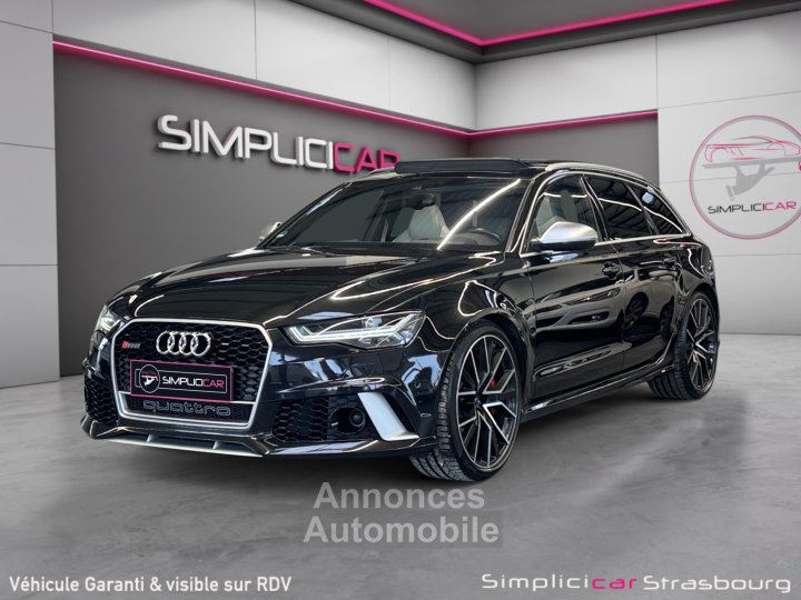 Audi RS6 AVANT Performance V8 40 TFSI 605 Quattro Tiptronic 8 BANGOLUFSEN 3D - MATRIX LED - TOIT OUVRANT - CAMERA - QUATTRO SPORT - 5