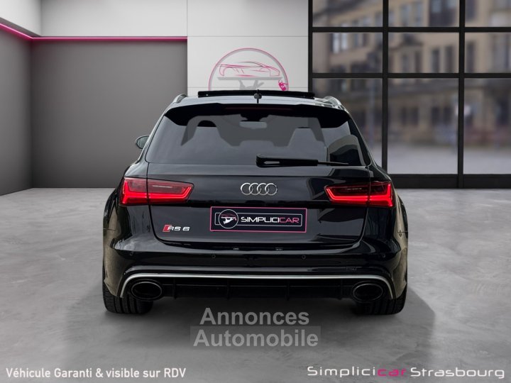 Audi RS6 AVANT Performance V8 40 TFSI 605 Quattro Tiptronic 8 BANGOLUFSEN 3D - MATRIX LED - TOIT OUVRANT - CAMERA - QUATTRO SPORT - 7