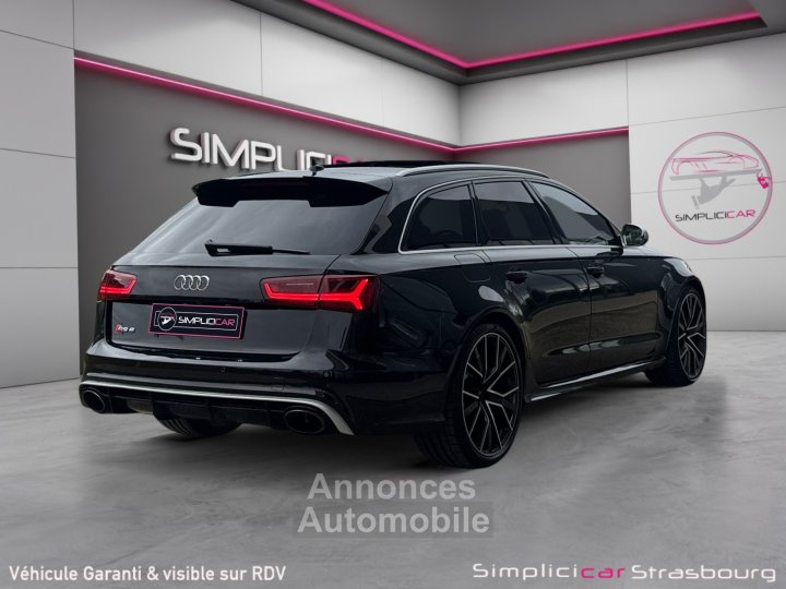 Audi RS6 AVANT Performance V8 40 TFSI 605 Quattro Tiptronic 8 BANGOLUFSEN 3D - MATRIX LED - TOIT OUVRANT - CAMERA - QUATTRO SPORT - 8
